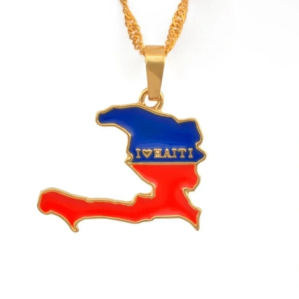I love Haiti necklace